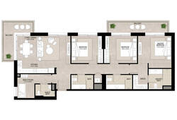 3 bedroom apartment